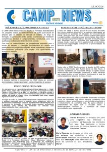 Leia mais sobre o artigo CAMP NEWS – Boletim de Atividades – Julho 2026