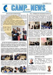 Leia mais sobre o artigo CAMP NEWS – Boletim de Atividades – Setembro 2026